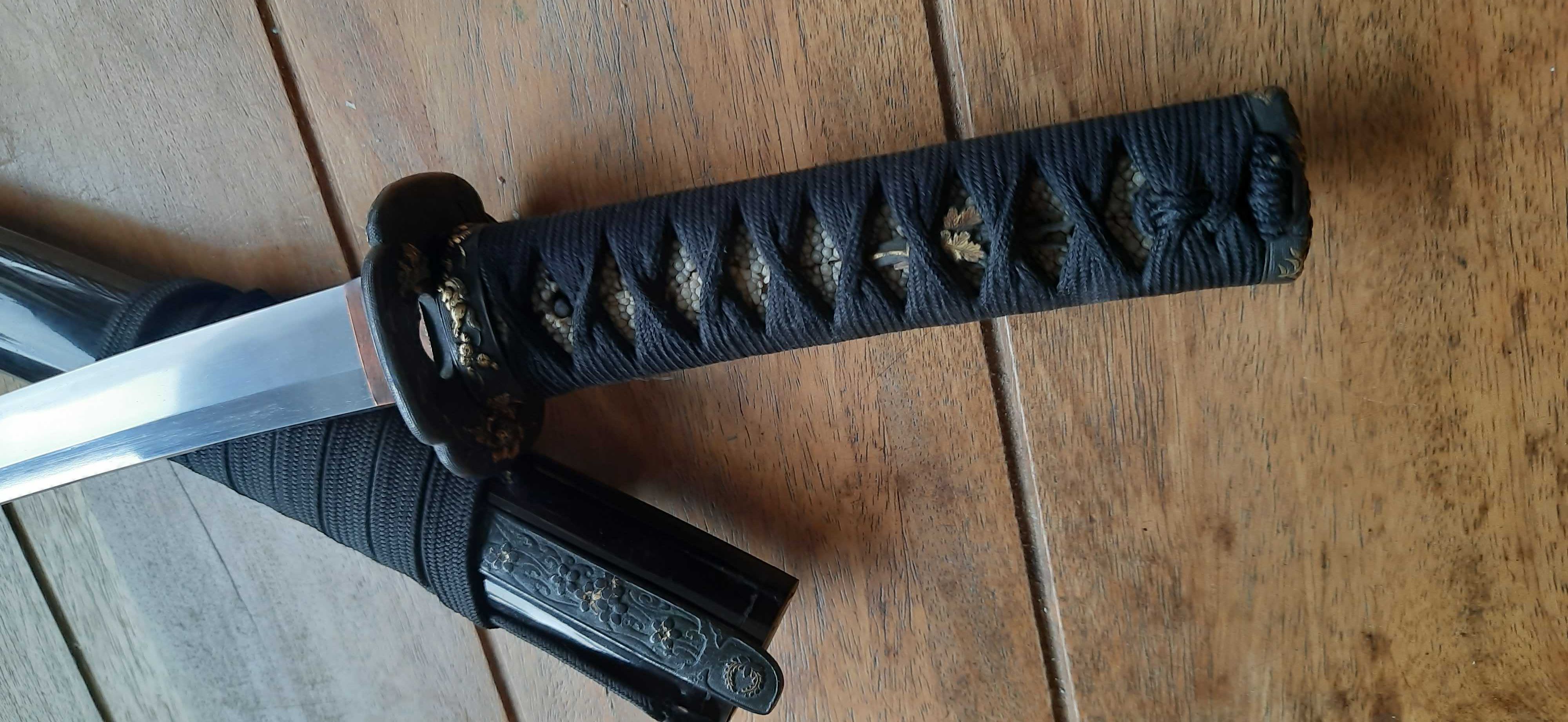 Miecz katana japoński samurajski wakizashi Okres Muromachi