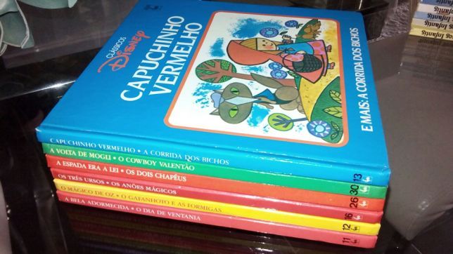 Coleção 6 livros clássicos disney