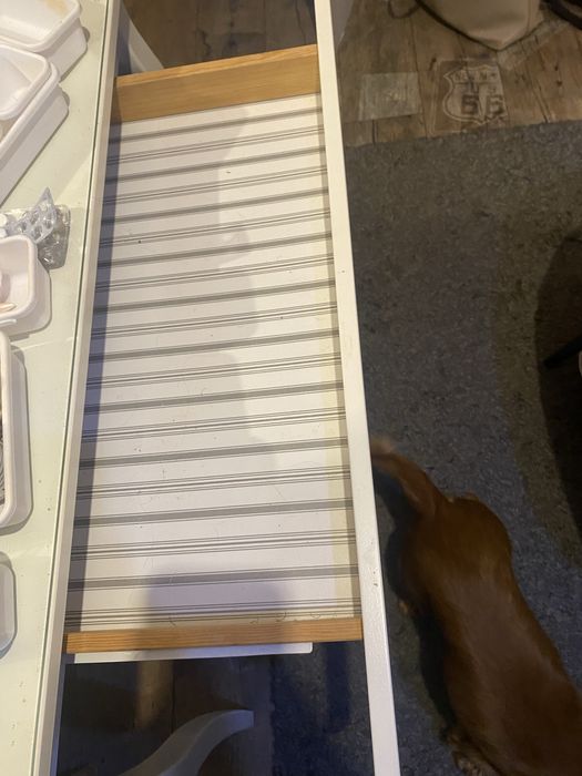 Toaletka ikea Hemnes z szkłem