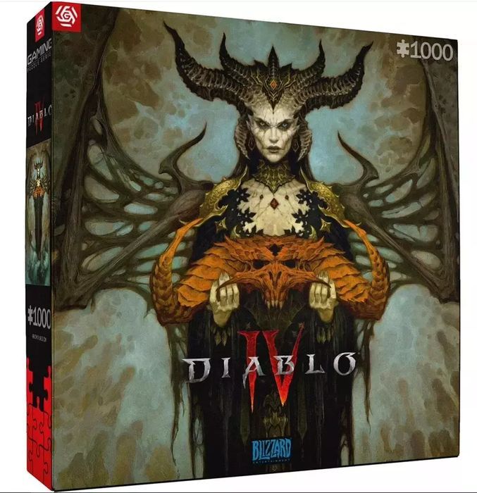 Puzzle 1000 Diablo IV: Lilith. Good Loot. Nowy Produkt