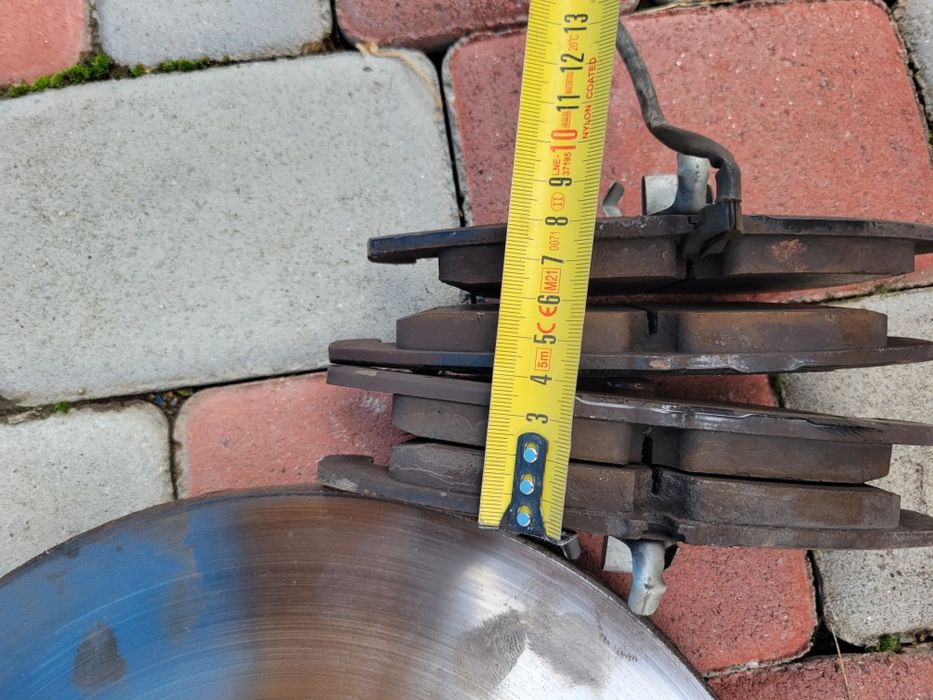 Ауді а6 с7, 2016, тормозні диски передні, колодки remsa, audi.