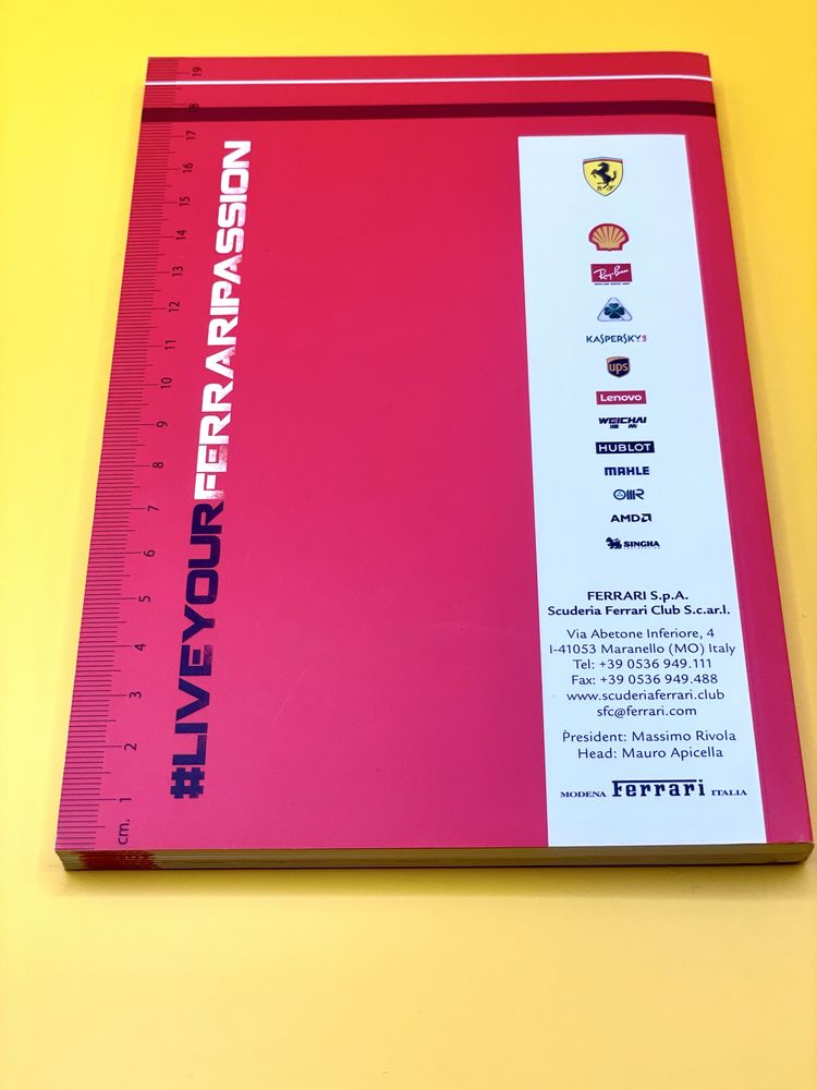 Scuderia Ferrari Handbook 2019
