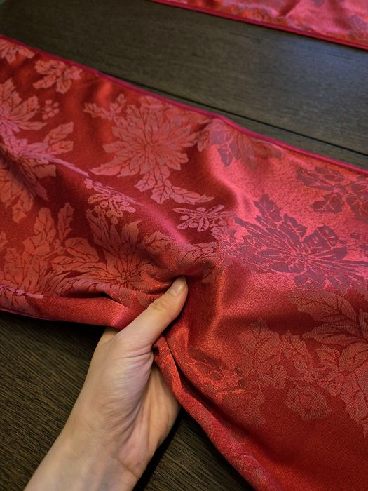 Zestaw 3 szt. Bieżników świątecznych satyna Boże Narodzenie Homla DUKA