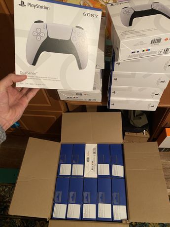 Нові джойстики Pad Dualsense Kontroler, PS5, Playstation 5,ПС 5 White
