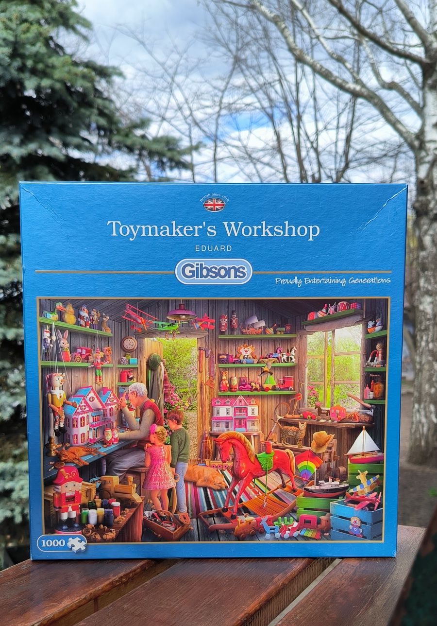 Пазли Gibsons Toymakers Workshop 1000 елементів