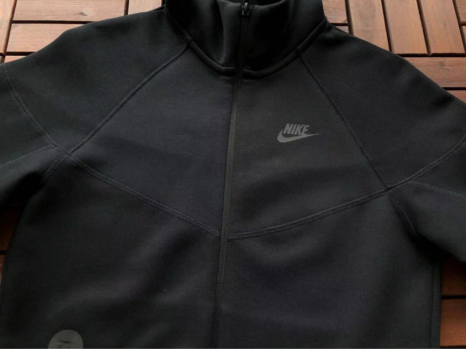 Зіп худі Nike tech fleece  чорна 2024 M-XXL найк