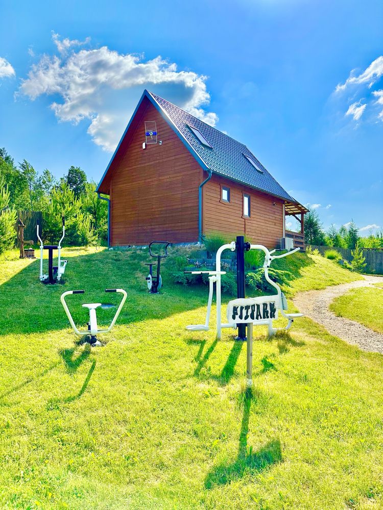 Wakacje na Kaszubach balia, basen, sauna, klimatyzacja, ognisko