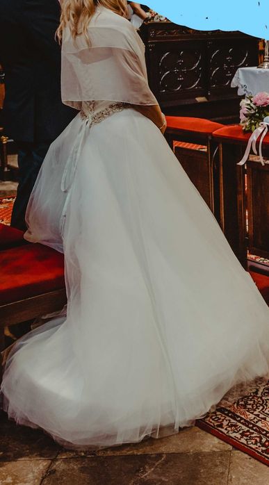 Przepiękna suknia ślubna princessa M