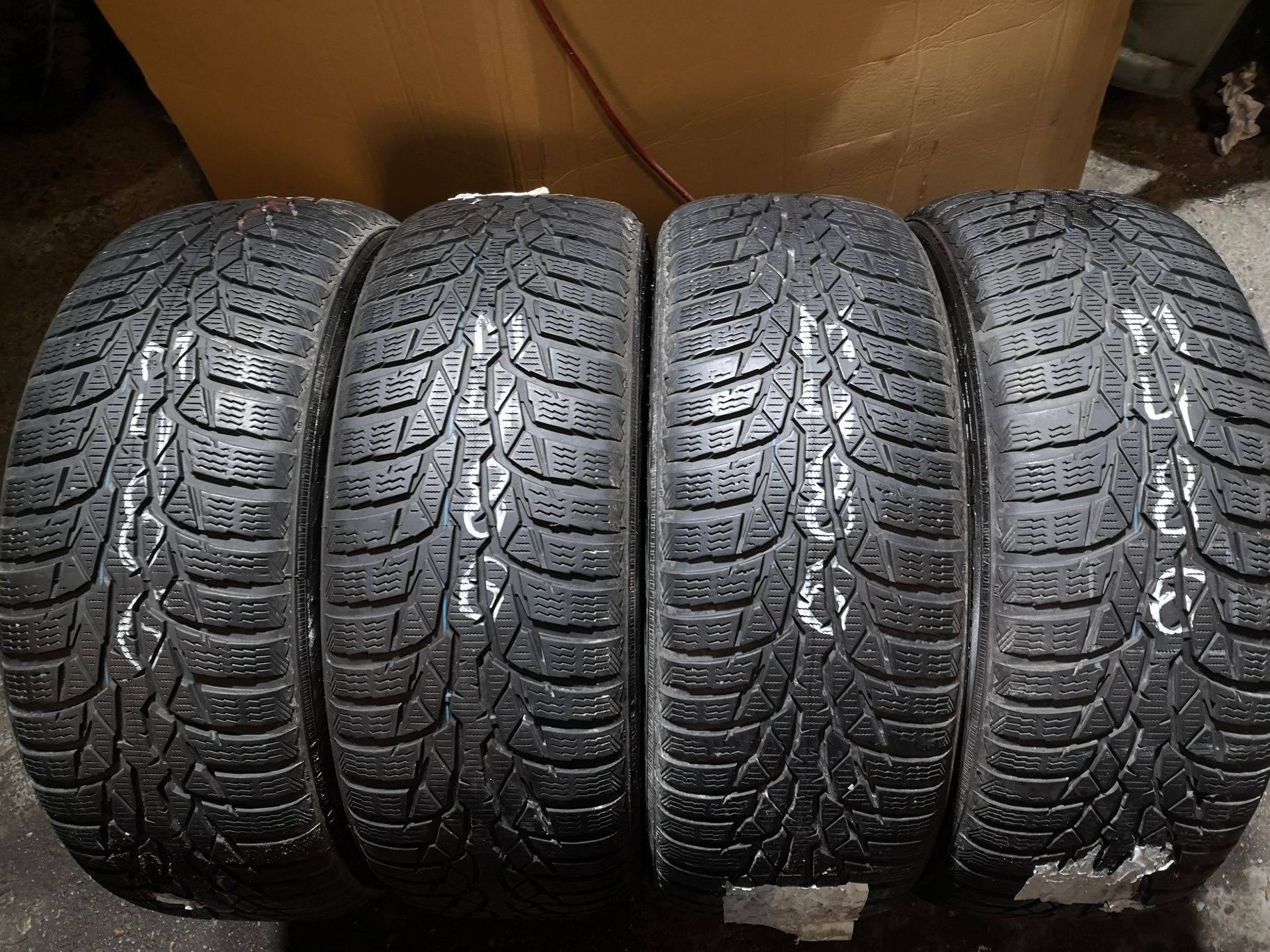 Opony zimowe 195/55/16 Nokian 4szt 2020r