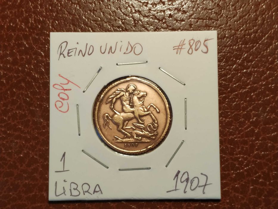 Reino Unido - moeda de 1 libra de 1907 (cópia/copy)