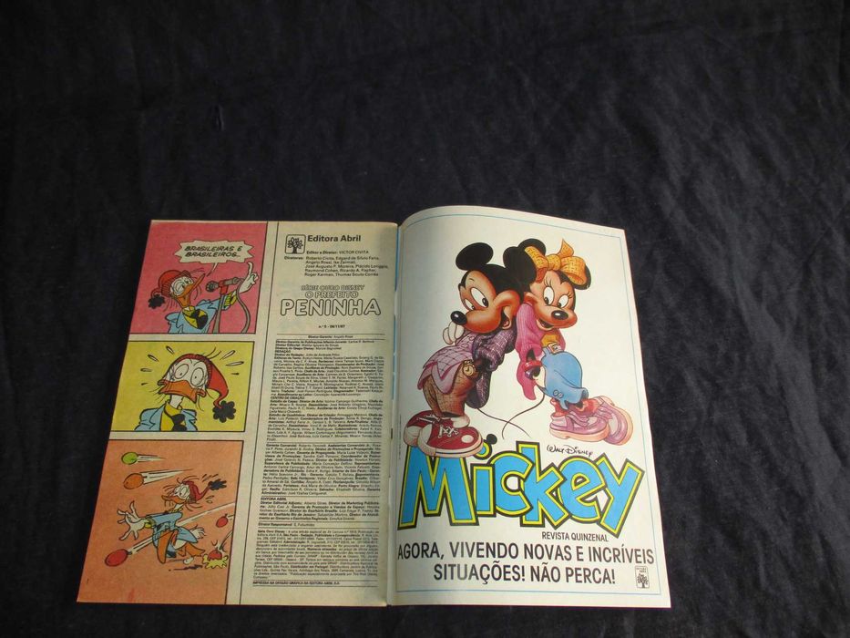 Livros BD Série Ouro Disney Completa Abril 1ª série 1987