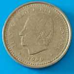 100 Pesetas de 1999, de Espanha, Ano Internacional  Pessoas Idosas