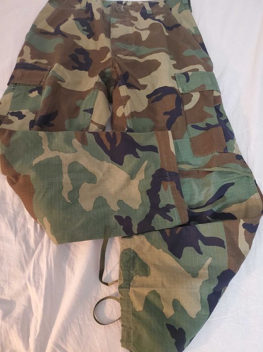 Spodnie wojskowe usa amerykanskie bojowki small x-short, idealny stan