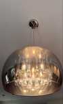 Lampa wisząca Zuma Line Crystal krysztalowy ozdobny klosz do salonu