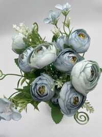Mini Bukiet Róży Herbacianej Kolor Niebieski