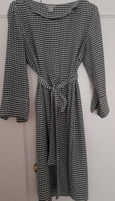 Vestido em sede pied pull - Tamanho XL