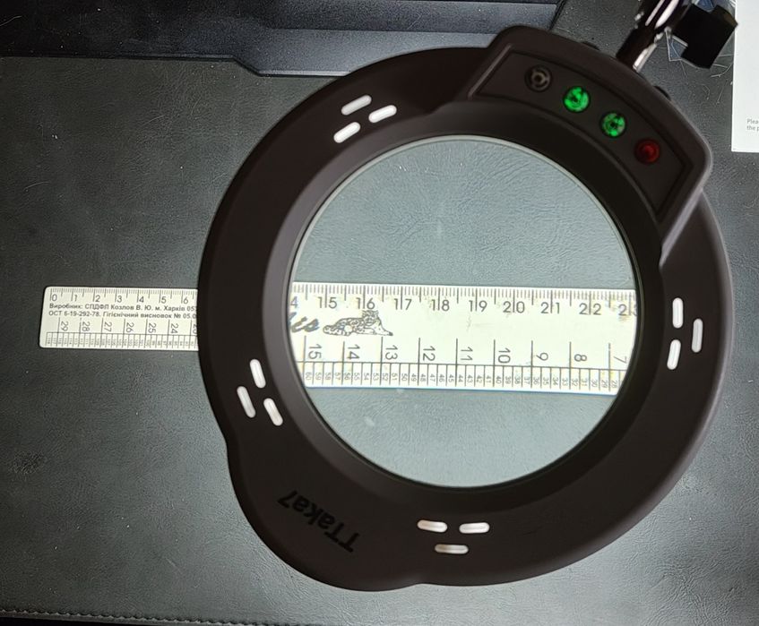 БЕЗКОШТОВНА ДОСТАВКА! Кільцеві LED лампи TTaka7 з лінзою 11см, 10X