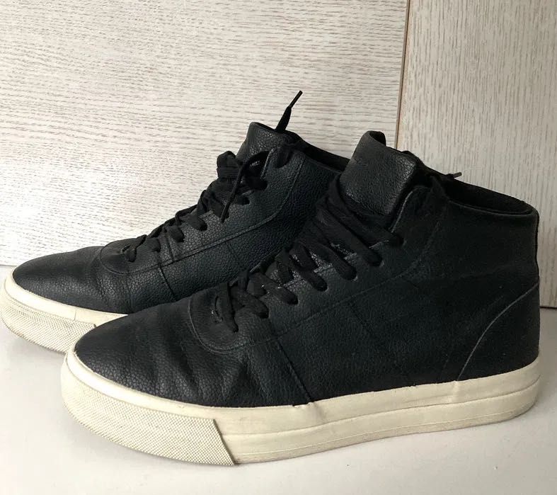 Pull&Bear czarne trampki buty męskie wysokie r 45