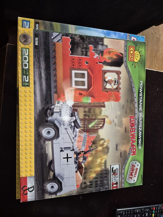 Klocki cobi Kübelwagen - Powstanie warszawskie.