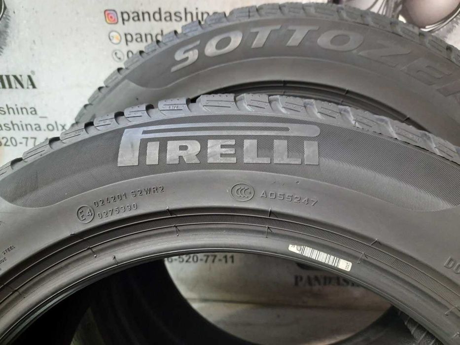 Шини 6,5-7мм 205/60 R17 PIRELLI SottoZero 3* б/у Зима склад