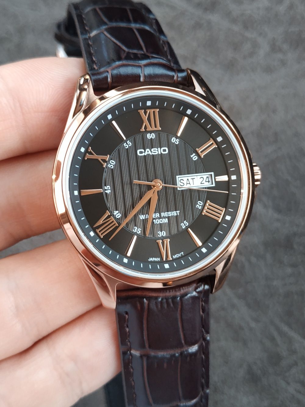 Часы мужские Casio WR 100M/10Bar MTP-1384L-1 Оригинал Гарантия Касио