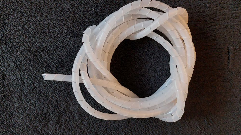 Espiral para organizar fios