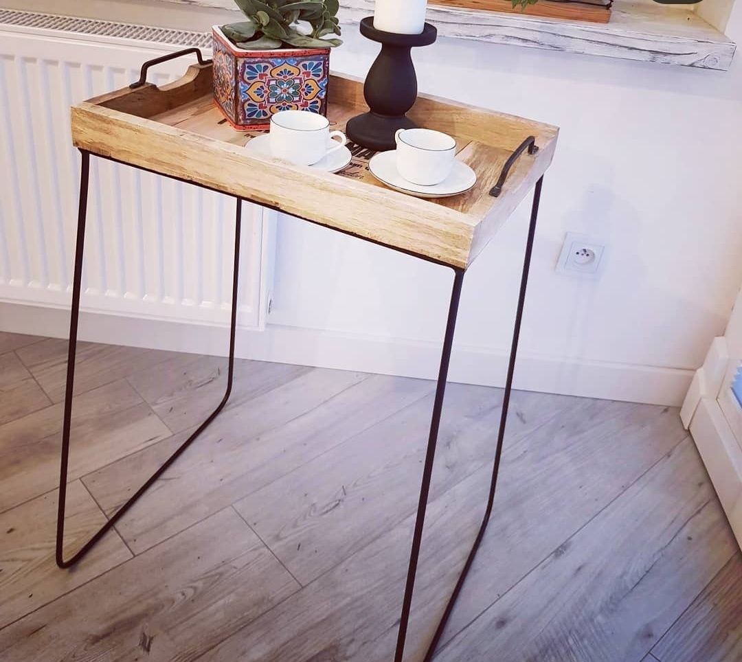 Stoliczek pomocniczek Vintage Loft