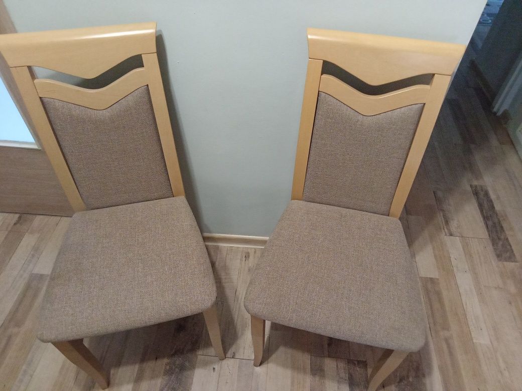 Krzesła drewniane komplet 2 szt