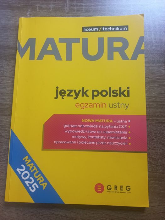 język polski greg - matura ustna