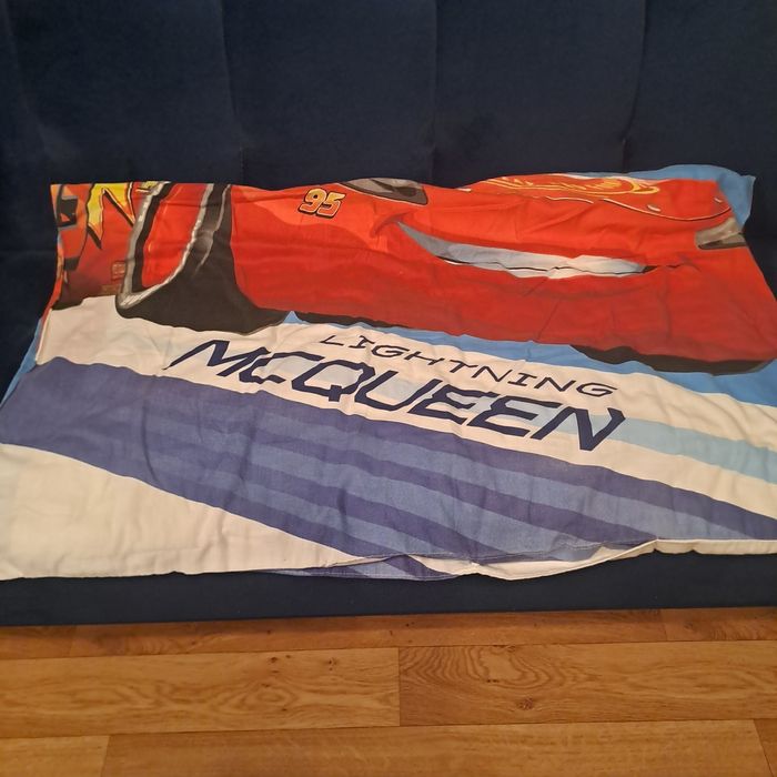 Kołdra + poduszka dziecięca z poszewkę McQueen