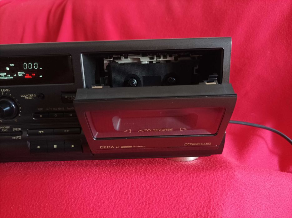 Leitor Gravador Technics  RS-TR373M2 Duplo Tape  Autoreverse