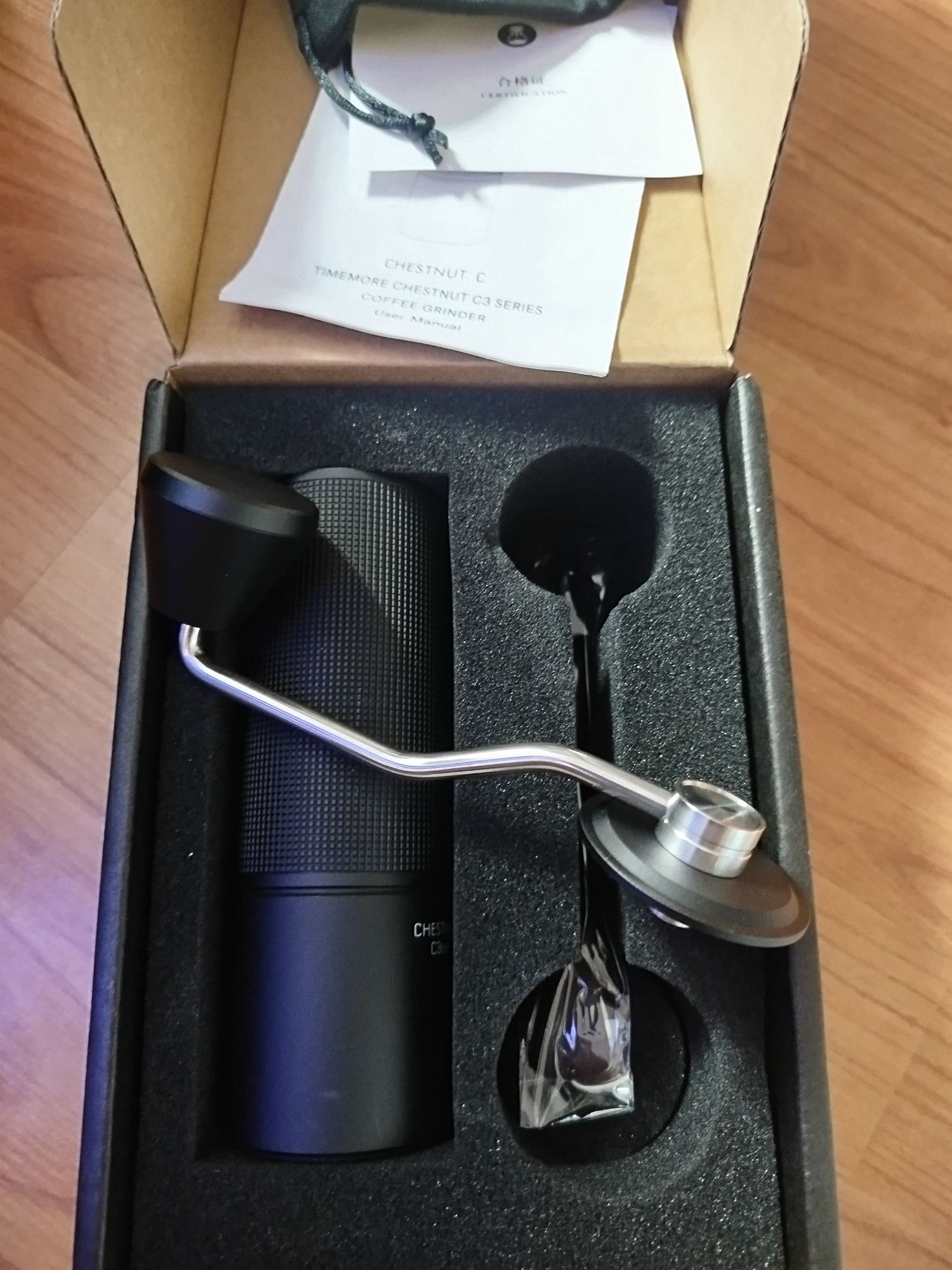 TIMEMORE Chestnut C3ESP ręczny młynek do kawy Nowy