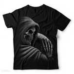 Koszulka t-shirt ŚMIERĆ kosa czacha XL jak nowa bawełna 100% super