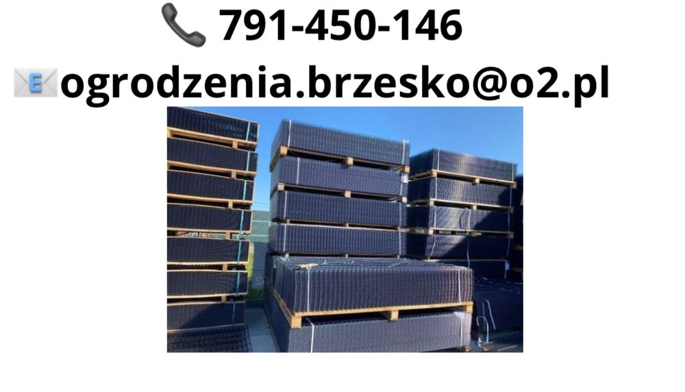 TANIO!  Ogrodzenie panelowe 153 cm fi 4 1mb 55 zl/1mb