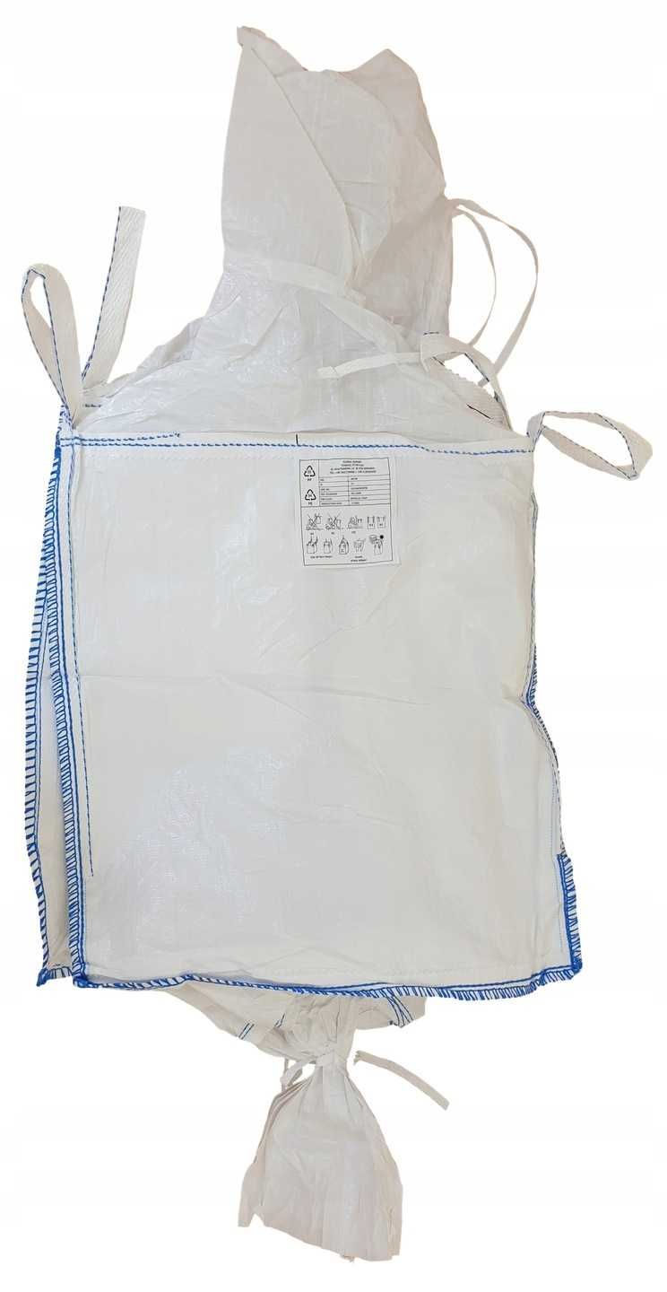 BIG BAG 90X90X110 z kominem wsypowym i wysypowym . 1 SZT