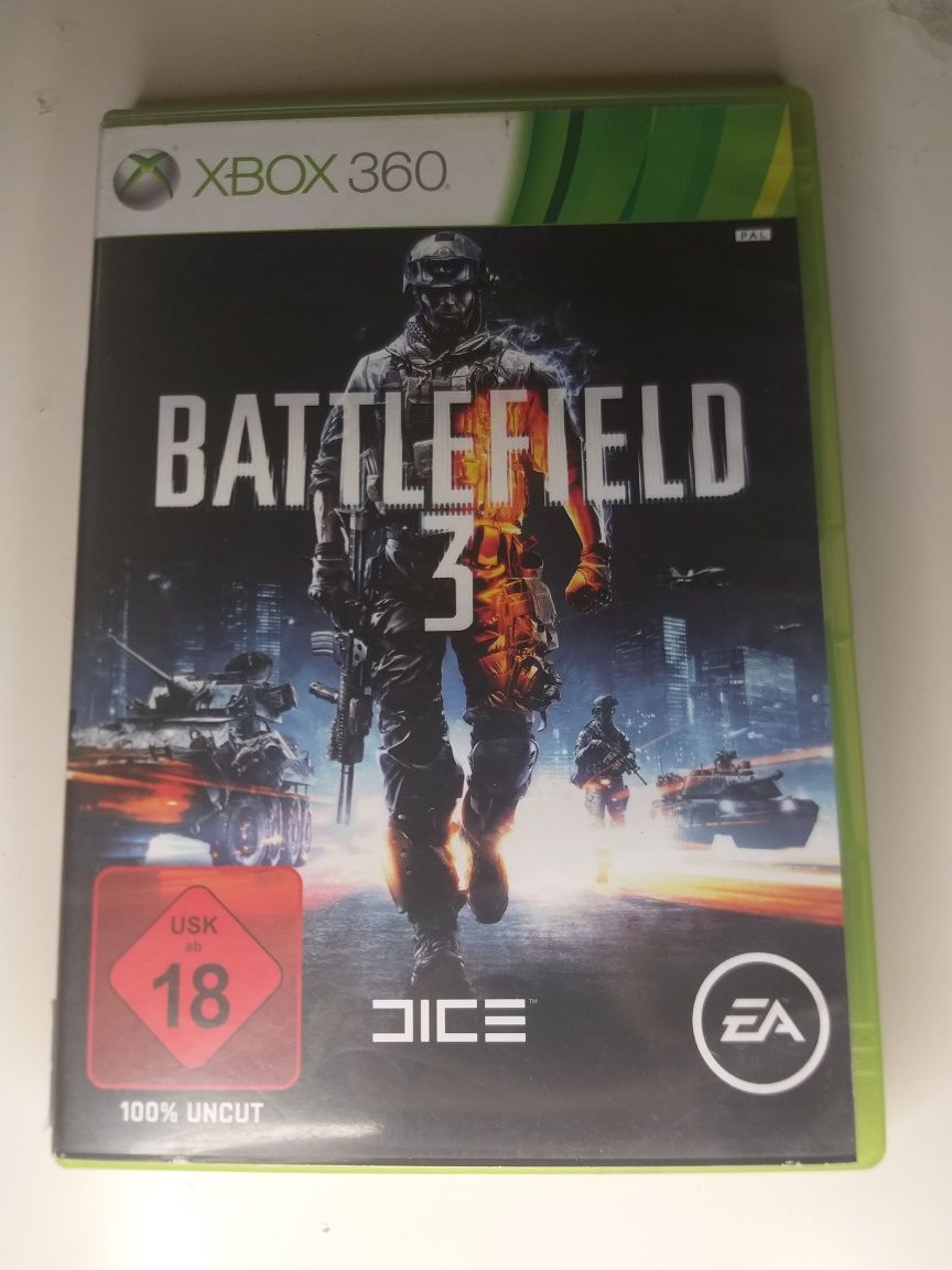 Gra Battlefield 3 Xbox 360 pudełkowa ENG płyta x360 konsole strzelanka