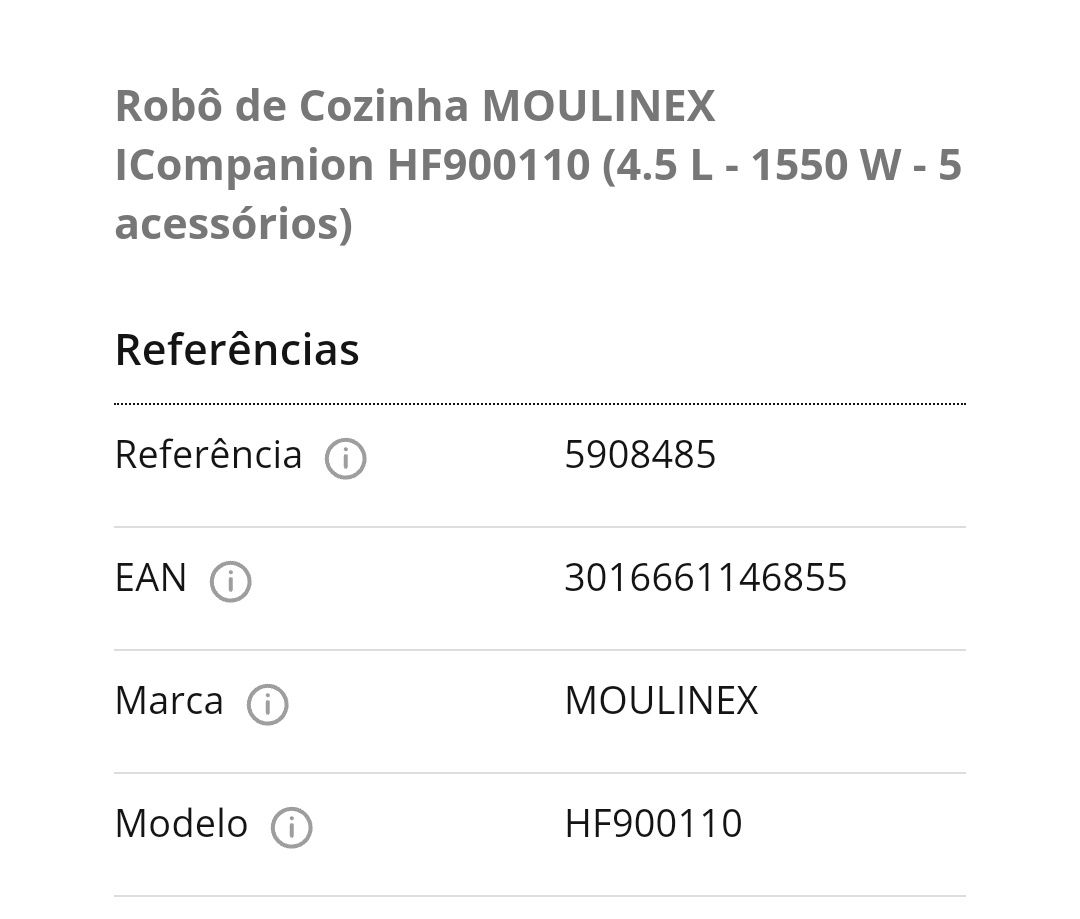 Moulinex Cuisine i-Companion