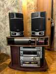 Музыкальный центр AIWA + тумба