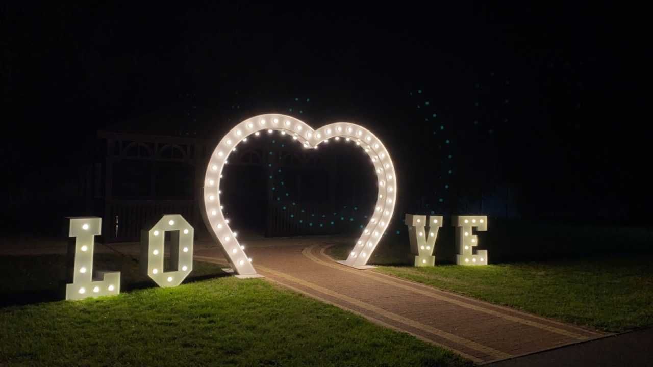 DJ na Wesele -18stkę - Urodziny - Ciężki Dym - Fotobudka - Napis LOVE
