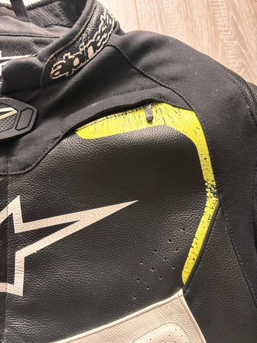 Kurtka motocyklowa skórzana Alpinestars GP pro.Rozmiar 52.