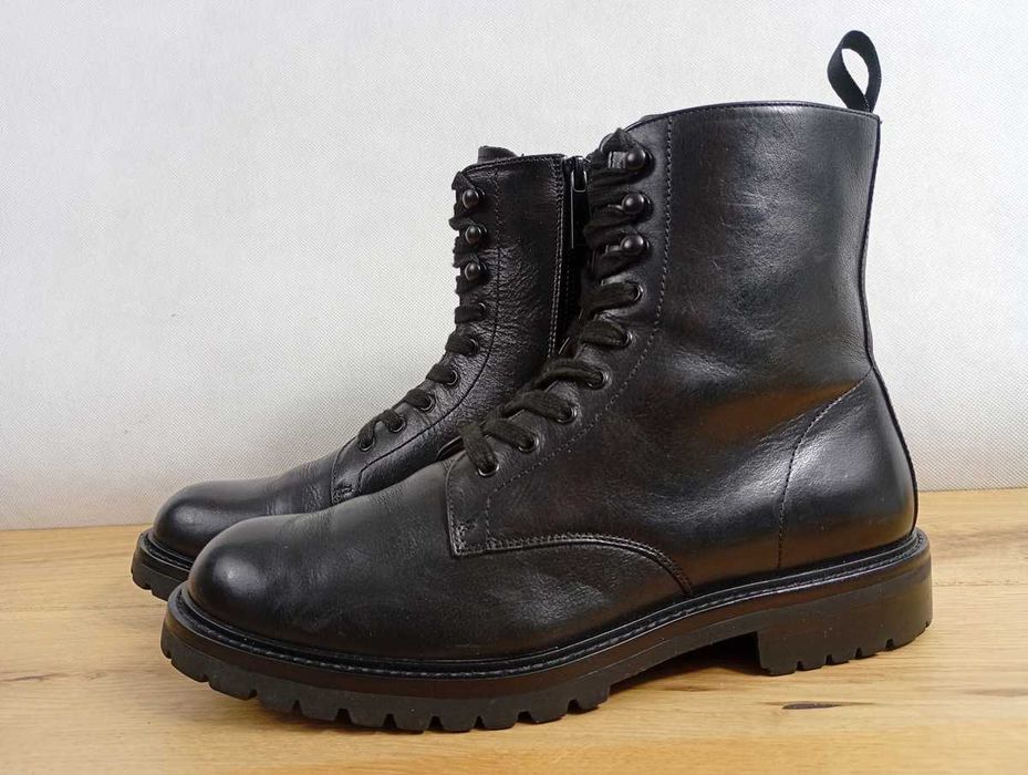 STEVE MADDEN KOMMBAT, trzewiki, skóra naturalna, rozmiar 41