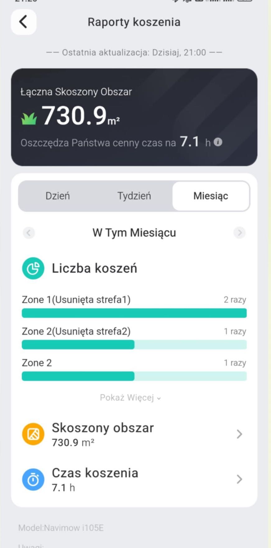 SEGWAY NAVIMOW i105e robot koszący, garaż GWARANCJA
