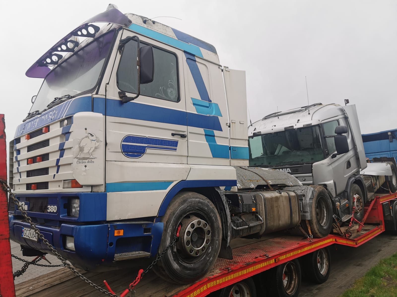 SCANIA DAF MAN VOLVO Renaulet 77 skup aut ciężarowych   I Naczepy