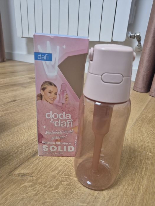 Dafi Solid Doda 0,5l Nowa butelka filtrujaca filtr mix kolorów