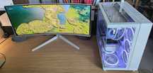 Desktop do gier | Monitor 34" | AMD 9800X3D | RTX4080SUPER 16GB | 64GB
