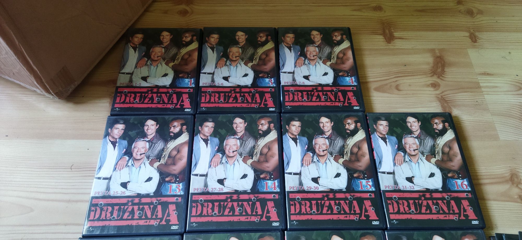 Drużyna A kolekcja serial
