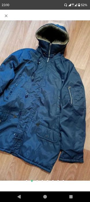 Вінтажна Парка N3-B легкоутеплена Made in Korea по типу альфа