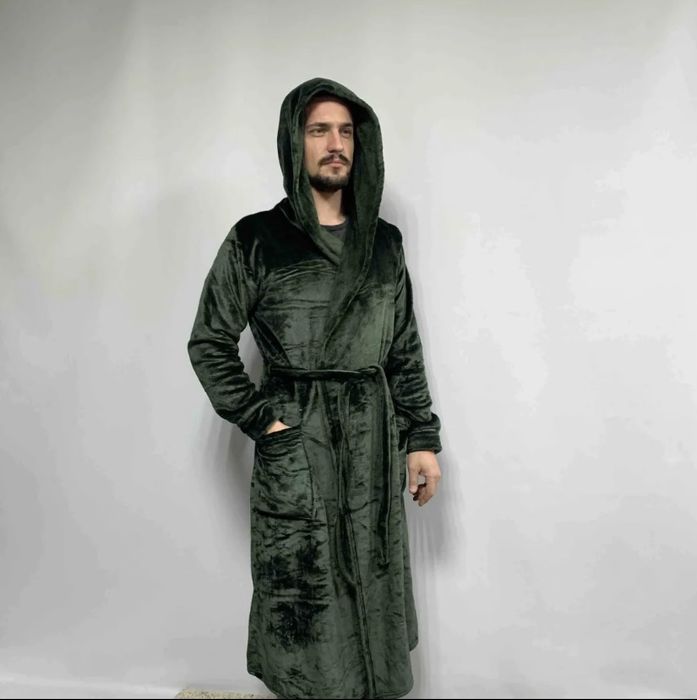 Халат чоловічий,зимовий халат,халат махра,халат