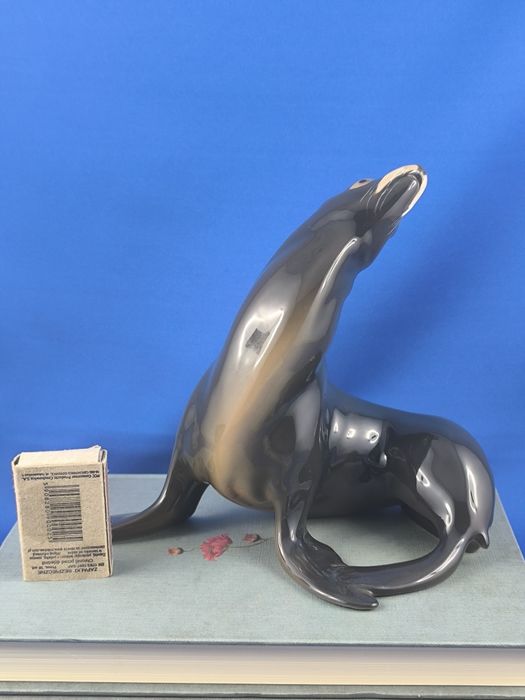 Foka Bing&Grondahl Kopenhaga #porcelana #ozdoba #dekoracja