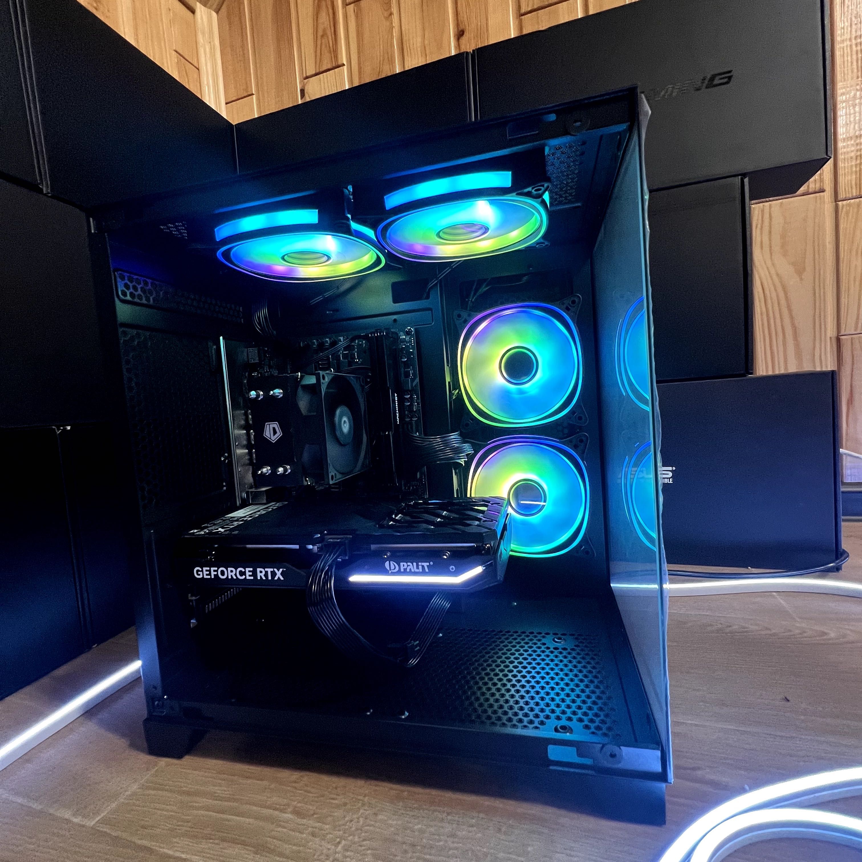 RTX 4060, Ryzen 5 5500, 16 ГБ DDR4, SSD – Ігровий ПК